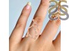 Pisces Zodiac Star Constellation With Cubic Zirconia Ring CUZ-RDR-2045.