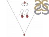 Garnet Jewelry Set GAR-RDN-451-RDE-1317-RDR-4027.