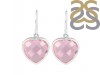 Pink Glass Earring-E GLS-3-1