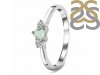 Green Amethyst  & White Topaz Ring GRA-RDR-2543.