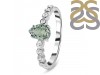 Green Amethyst & White Topaz Ring GRA-RR-419D.