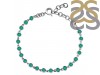 Green Onyx Bracelet GRO-RDB-116-CUT.