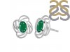 Green Onyx Stud Earring GRO-RDE-14.