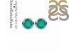 Green Onyx Stud Earring GRO-RDE-1426.