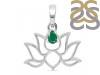 Green Onyx Lotus Pendant GRO-RDN-156-A.