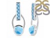 Larimar & Blue Topaz Earring LAR-RDE-104.