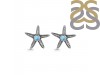 Larimar Star Fish Stud Earring LAR-RUE-2.