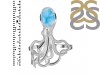 Larimar Octopus Ring LAR-RUR-24.