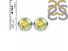 Lemon Quartz Stud Earring LEM-RDE-1243.