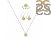  Lemon Quartz Jewelry Set LEM-RDN-456-RDE-998-RDR-1882.