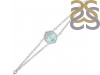 Opal & White Topaz Bracelet With Adjustable Camera Lock OPL-RDB-83.