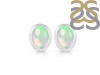 Opal Stud Earring OPL-RDE-1256.