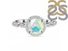 Opal & White Topaz Ring OPL-RR-267
