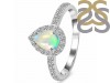 Opal & White Topaz Ring OPL-RR-40.