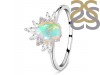 Opal & White Topaz Ring OPL-RR-405
