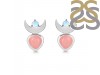 Pink Opal Stud Earring PKO-RDE-1092.