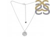 Plain Silver Necklace PS-RDN-45
