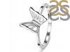 Plain Silver Butterfly Ring PS-RDR-667.