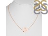 Om Plain Silver Necklace PS-RDN-12.