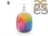 Rainbow Quartz Pendant Lot (Jewelry By Gram) RBQ-4-3