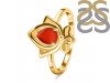 Red Onyx Lotus Ring ROX-RDR-2157.