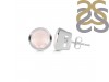 Rose Quartz Stud Earring RSQ-RDE-1243.