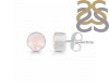 Rose Quartz Stud Earring RSQ-3-1254-CUT