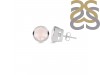 Rose Quartz Stud Earring RSQ-RDE-1425.