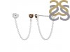 Smoky Chain Stud Earring SMY-RDE-1235.