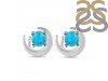 Turquoise Stud Earring  TRQ-RDE-1273.