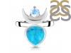 Turquoise & Moonstone Ring TRQ-RDR-2545.