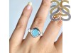 Turquoise Ring TRQ-RDR-54.