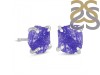 Tanzanite Raw Crystal Stud Earring TZN-RE-200.