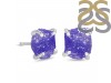 Tanzanite Raw Crystal Stud Earring TZN-RE-350.