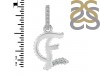 Cubic Zirconia Alphabet E Pendant CUZ-RDA-187.