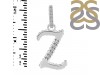 Cubic Zirconia Alphabet Z Pendant CUZ-RDA-208