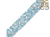 Blue Topaz Bracelet BTZ-RDB-93.