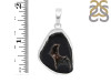 Agate (Black) Pendant-SP ABL-1-51