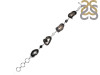 Agate (Black)/White Topaz/Black Spinel Bracelet-BSL ABL-11-21