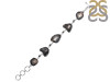 Agate (Black)/Cubic zirconia/Black Spinel Bracelet-BSL ABL-11-8