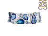 Agate (Blue)/Kyanite/Crystal Bracelet-BJ ABU-11-11