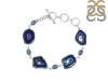 Agate (Blue)/Kyanite/Crystal Bracelet-BJ ABU-11-21