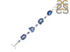 Agate (Blue)/Kyanite/Crystal Bracelet-BJ ABU-11-23