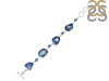 Agate (Blue)/Kyanite/Crystal Bracelet-BJ ABU-11-25