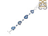 Agate (Blue)/Kyanite/Crystal Bracelet-BJ ABU-11-28