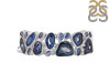 Agate (Blue)/Kyanite/Crystal Bracelet-BJ ABU-11-34
