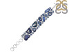 Agate (Blue)/Kyanite/Crystal Bracelet-BJ ABU-11-34