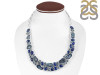 Agate (Blue) Necklace-NJ ABU-12-10