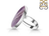 Amethyst Lace Agate Adjustable Ring-ADJ-R ALA-2-80