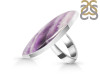 Amethyst Lace Agate Adjustable Ring-ADJ-R ALA-2-86